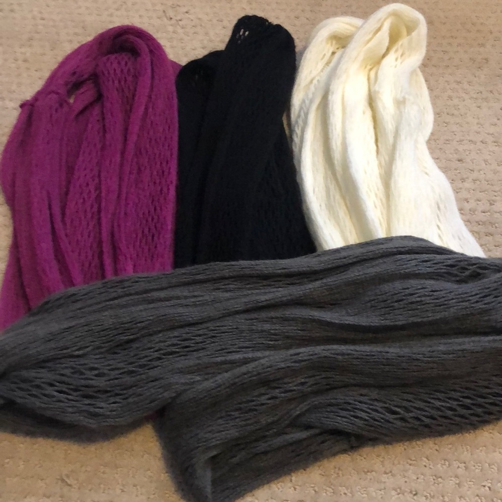 Infinity scarves